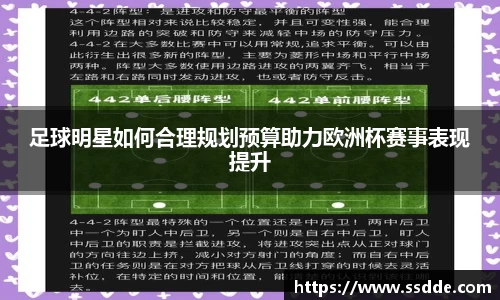 足球明星如何合理规划预算助力欧洲杯赛事表现提升